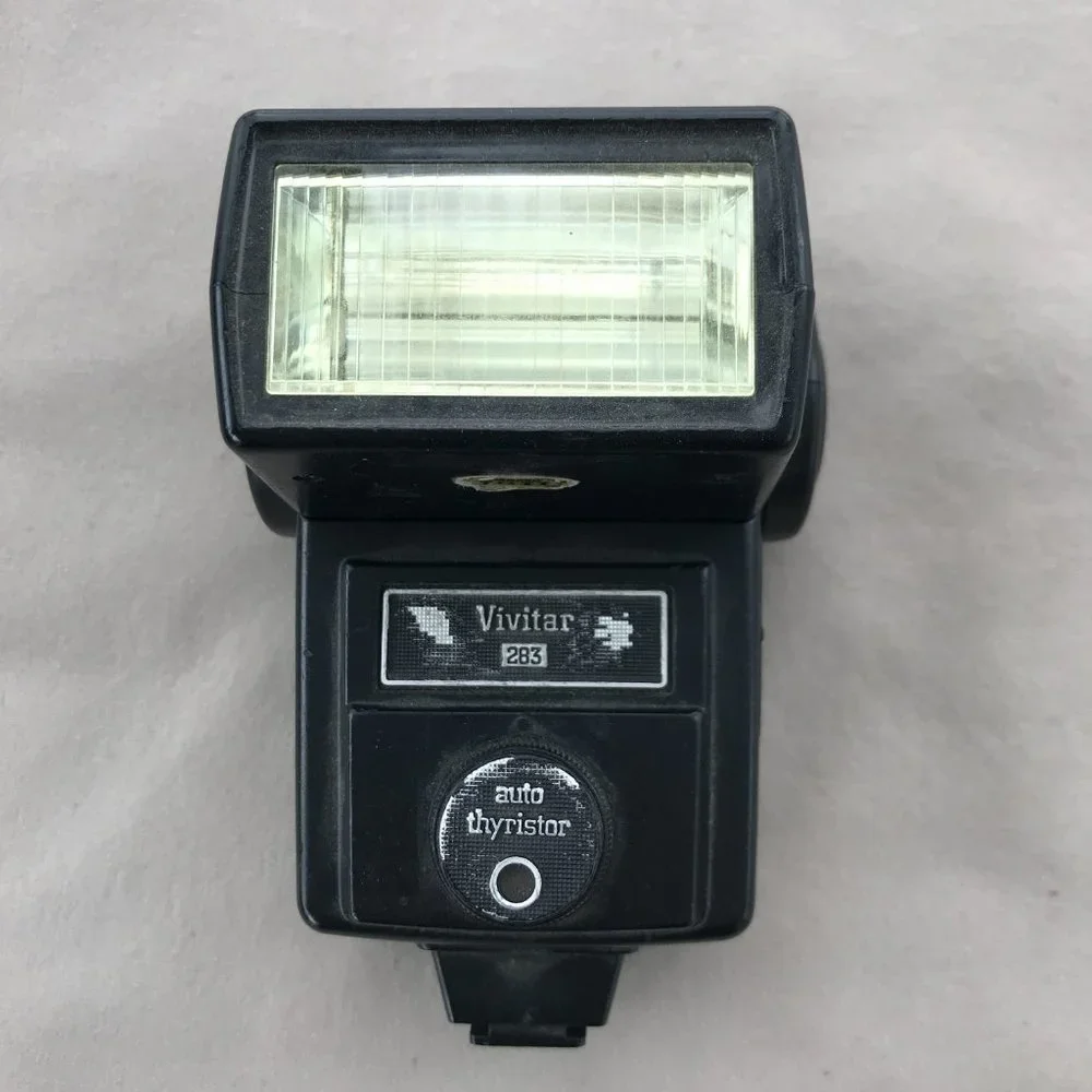 Vivitar 283 Auto Thyristor Shoe Mount Flash